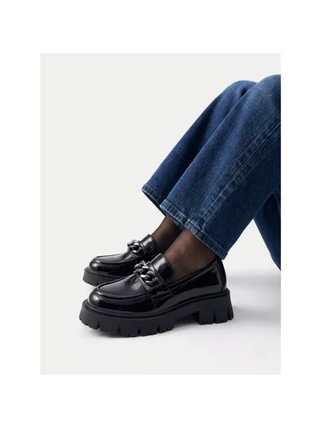 Loaferice DeeZee crna