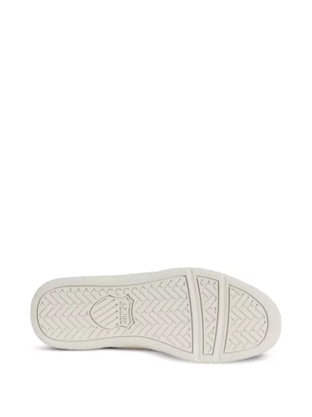 Sneakerși K-swiss din piele de căprioară cu imagine cu model leopard