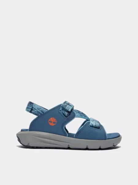 Кожаные сандалии Timberland голубые