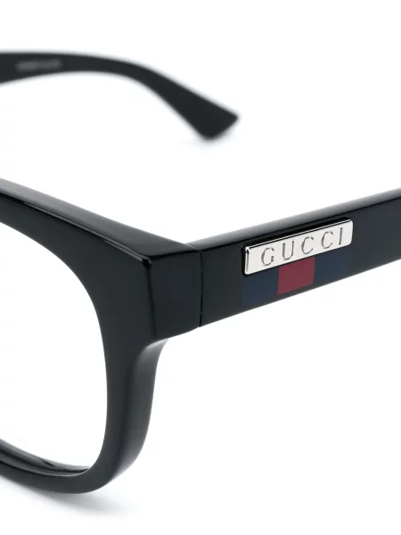 Ochelari de soare Gucci Eyewear cu autograf negru