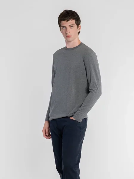 Лонгслив Arber серый