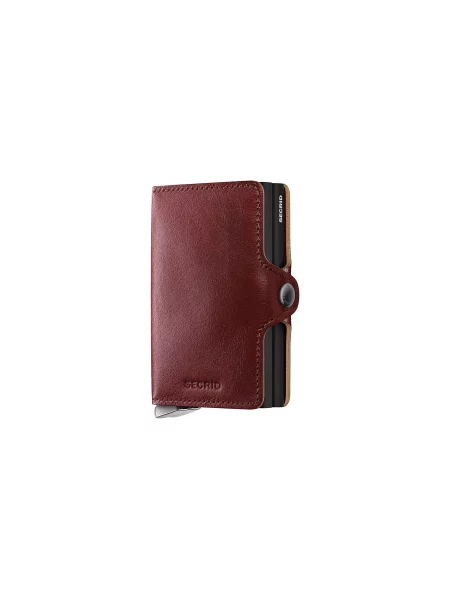 Secrid Twinwallet Basco Brown Unisex Portfel Secrid TBc-Brown-One-size Size: One size brązowy
