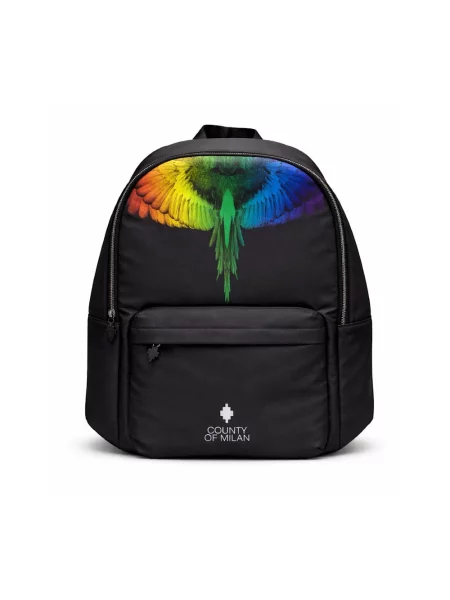 Torba Marcelo Burlon z nadrukiem czarna
