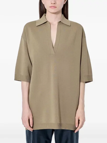 Tricou polo Max Mara tricotate