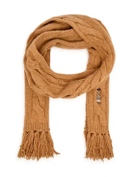 POLO RALPH LAUREN De lână șal maro