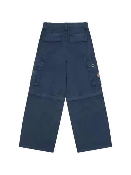 Pantaloni cargo Aape By A Bathing Ape albastru