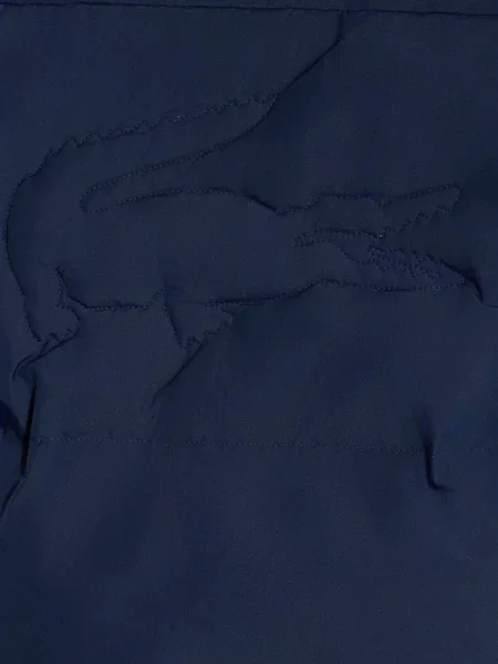 Lacoste Kurtka Pikowana blau granatowa