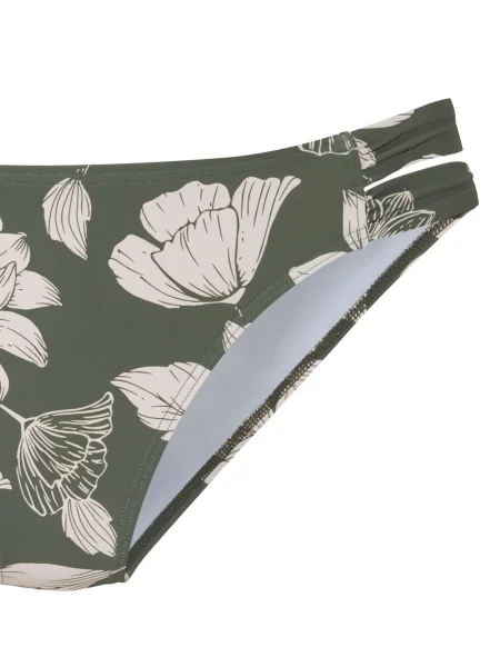S.Oliver Slip costum de baie crem / oliv