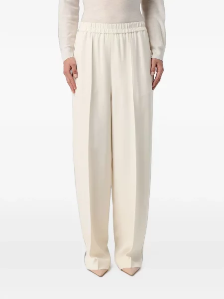 Pantaloni Fabiana Filippi alb
