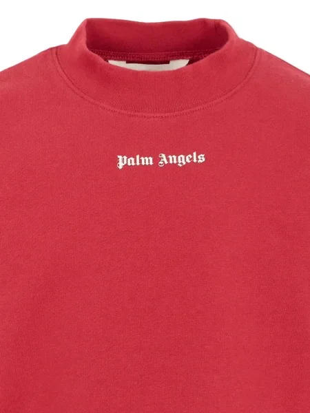 Top dziecięcy Palm Angels czerwony
