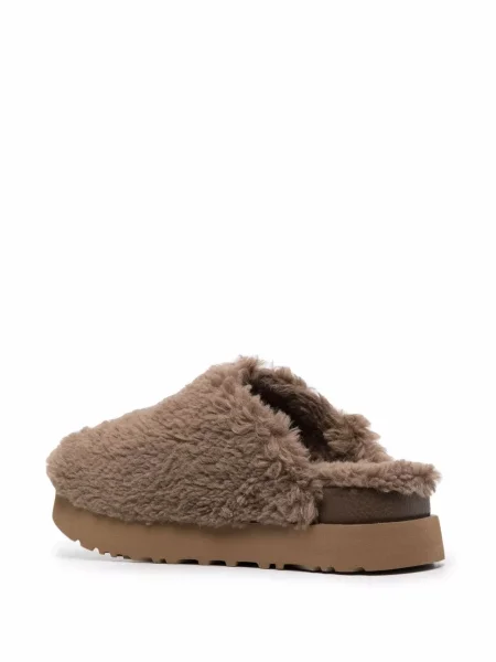Papuci de casă Ugg cu platformă maro