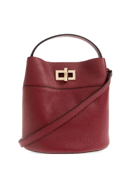 Geantă shopper Furla din piele roșu