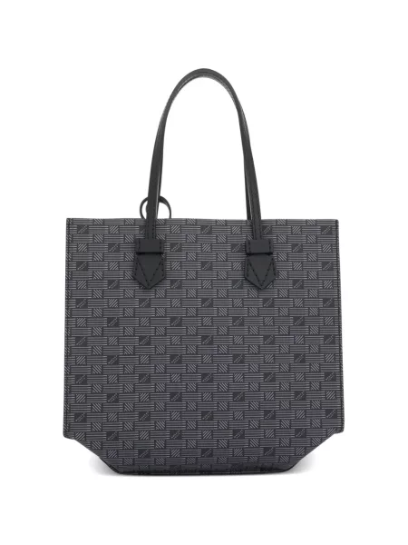 Geantă shopper Moreau din piele negru