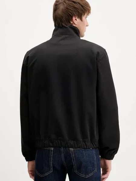 Bunda Tommy Jeans přechodná černá
