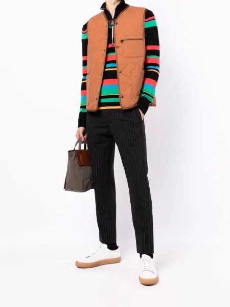 Liemenė Paul Smith dygsniuotas ruda