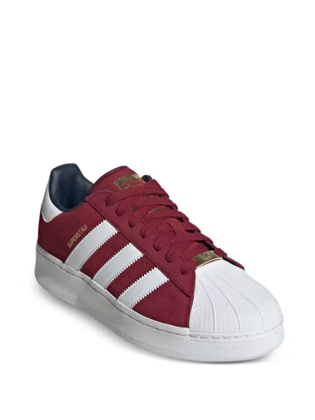 Șapcă Adidas cu dungi cu broderie de catifea alb
