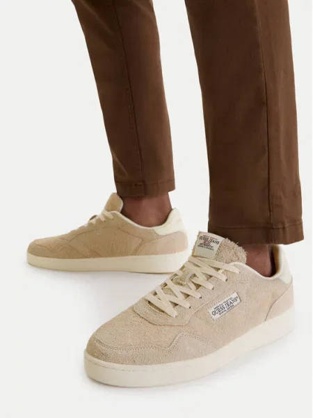 Sneakersy Guess Jeans beżowe