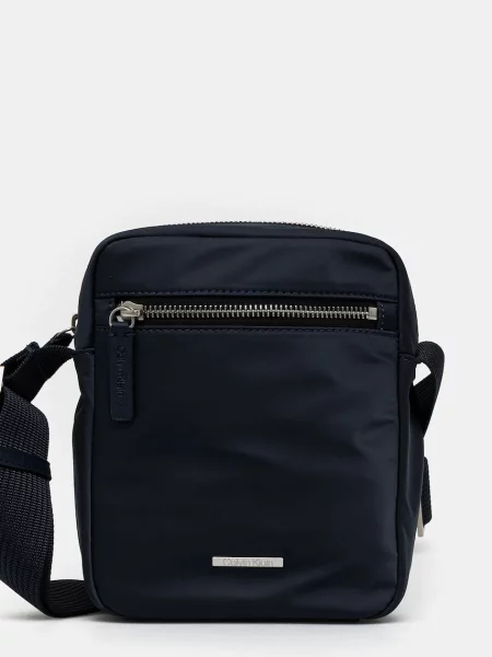 Torbica za okoli pasu Calvin Klein modra