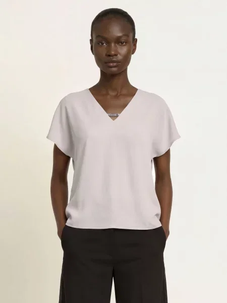 Calvin Klein Košilová Halenka světle fialová