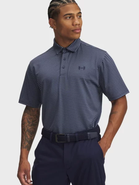 Спортивная футболка Under Armour в полоску синяя