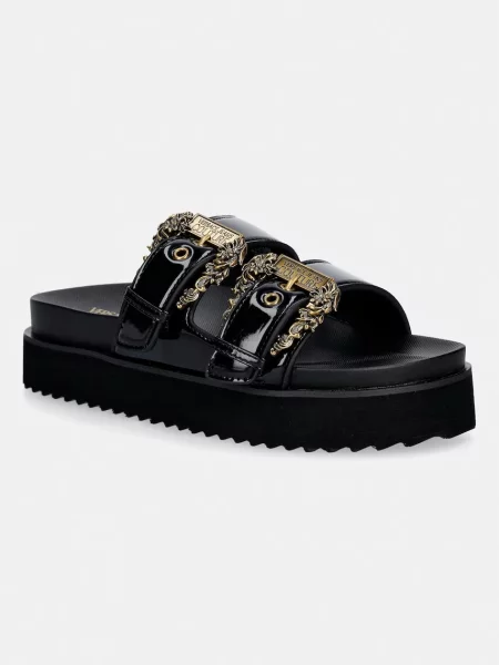 Versace Jeans Couture Saboți Fondo Arizona' negru