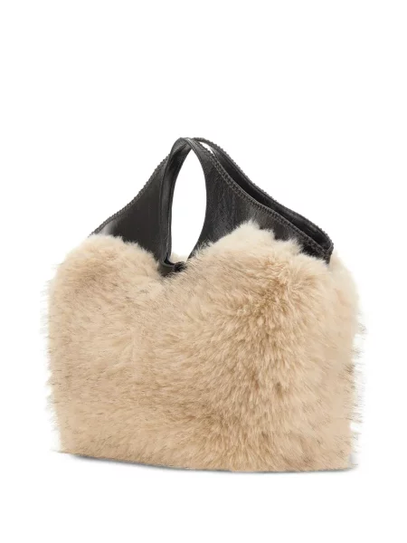 Szőrös shopper táska Gianni Chiarini