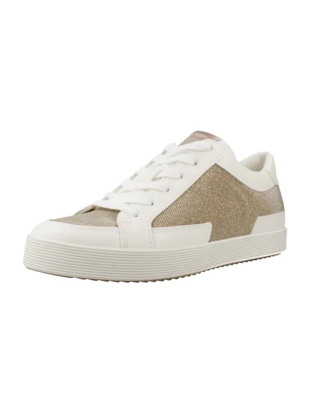 Sneakerși Geox auriu