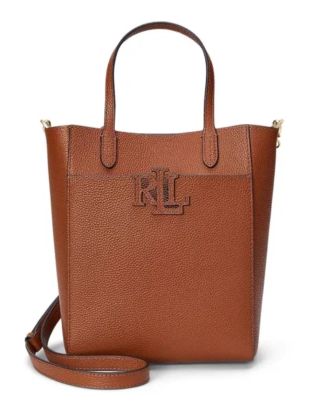 Kabelka Lauren Ralph Lauren hnedá