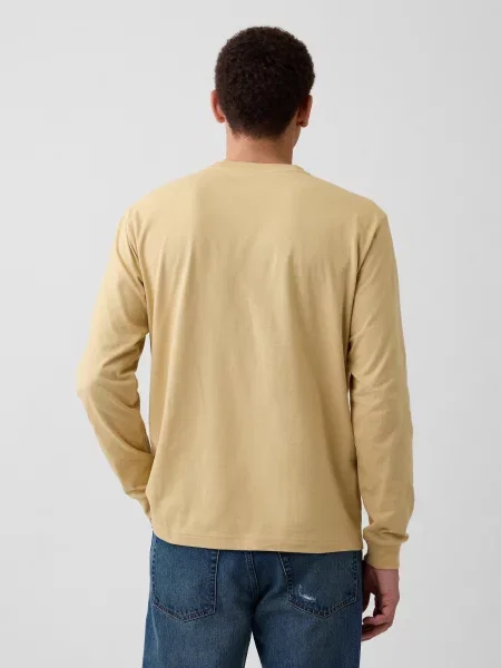Tricou Gap fără armătură cu autograf kaki