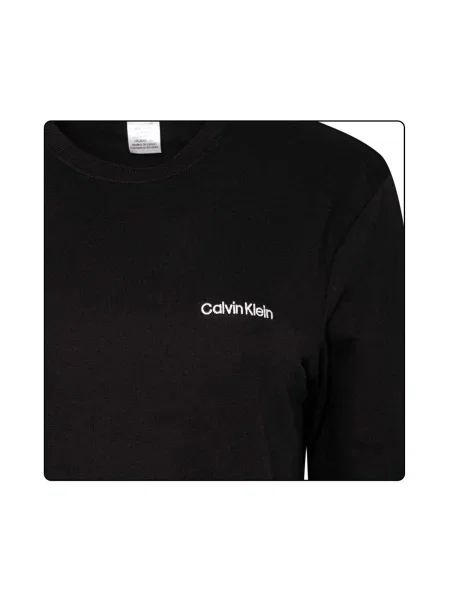 Calvin Klein Pohodlná Domácí Mikina Modern Cotton černá