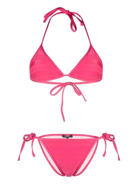 Bikini Balmain cu imagine roz