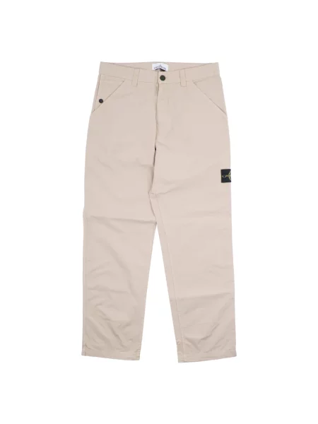 Spodnie Stone Island z kamieniami beżowe