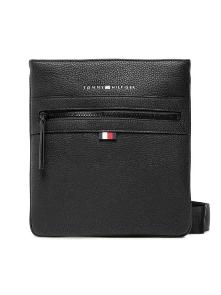 TOMMY HILFIGER Taška cez rameno čierna