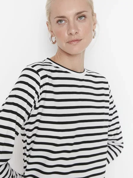 Trendyol Лонгслив Женское белый