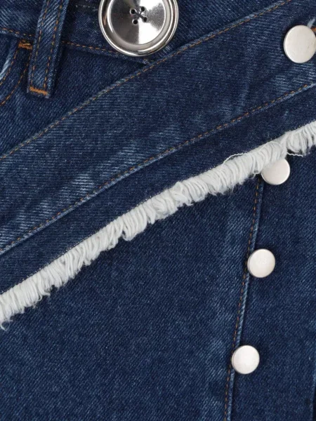 Fustă din denim Meryll Rogge albastru