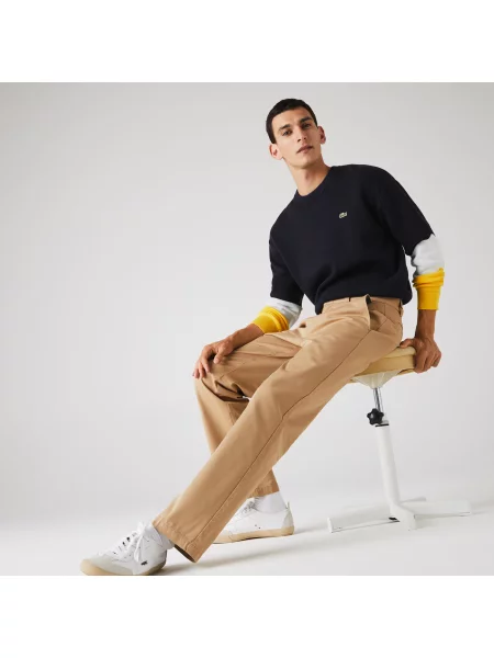 Брюки Lacoste.com бежевые