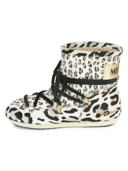 Pantofi Moon Boot cu imprimeu animal print