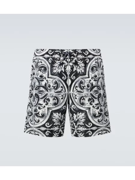 Plavalne hlačke Dolce&gabbana črna