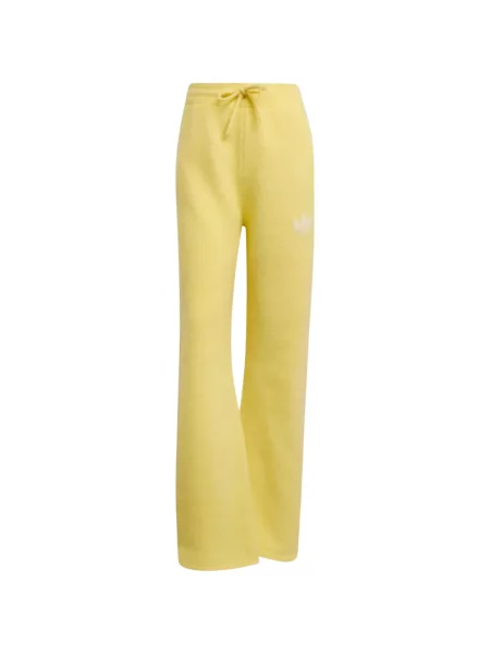 Pantaloni Adidas alergare galben