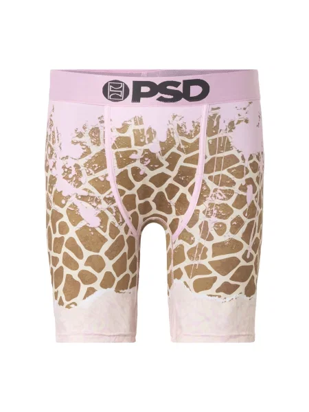 PSD Boxerky GEOFFREY světle hnědá / růžová černá