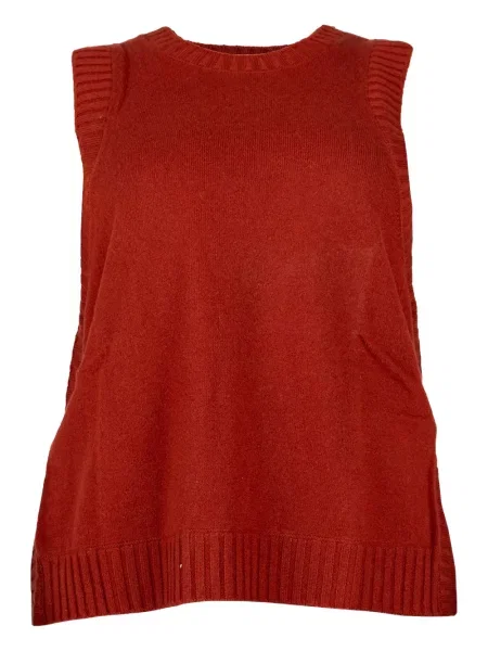 Top Gotha din cașmir maro