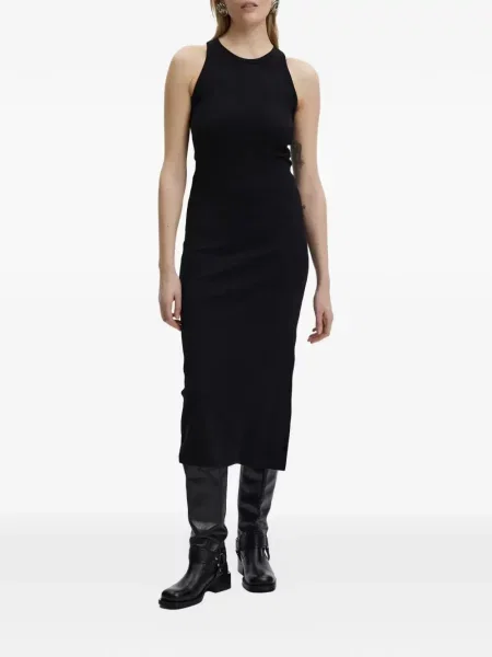 Rochie maxi Gestuz tricotate negru