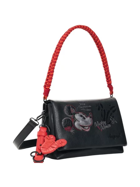 Desigual Kabelka na rameno Disney červená čierna