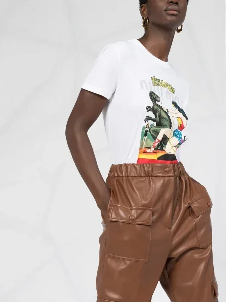 Pantaloni Msgm maro