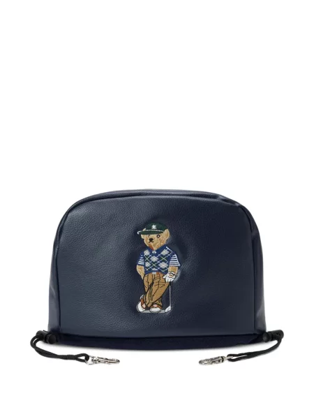 Sweter z golfem Rlx Ralph Lauren do golfa niebieski