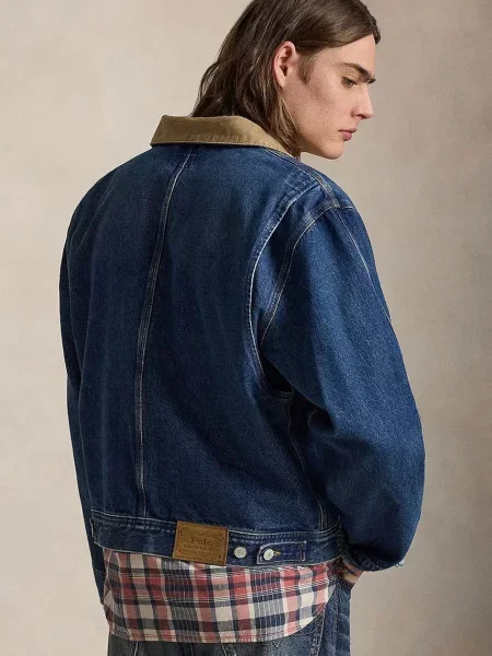 Geacă Polo Ralph Lauren albastru