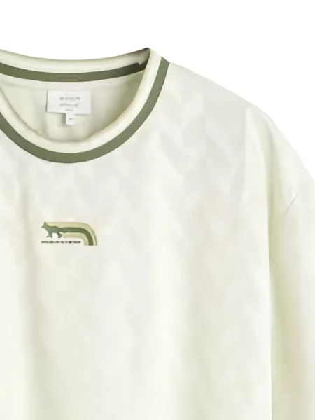 Majica Maison Kitsuné s okruglim izrezom s autogramom