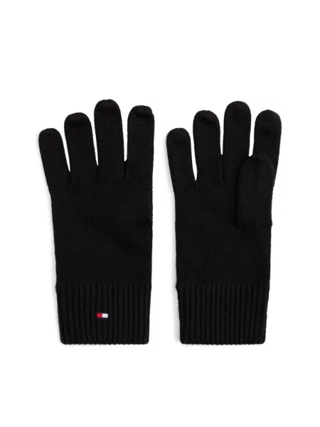 Rękawiczki Tommy Hilfiger czarne