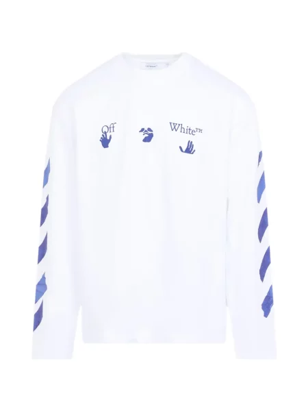 Tricou Off-white cu imagine alb
