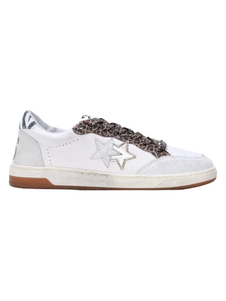 Sneakersy 2star skórzane białe